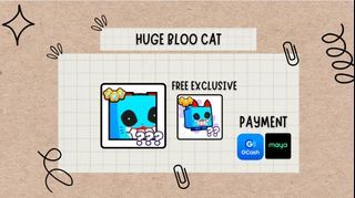 Huge Bloo Cat (Pet Simulator)