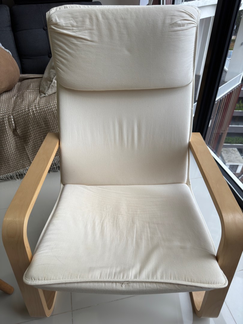 Ikea Armchair Pello, Furniture & Home Living, Furniture, Chairs on