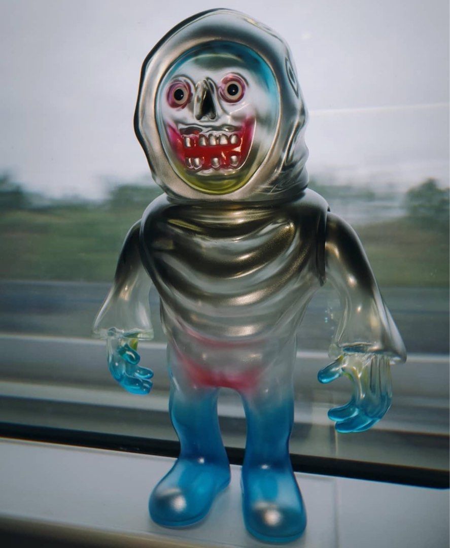 ILLSYNAPSE SYNAPSE TOY カマドクロ クリアピンク ソフビ SYNAPSE TOY