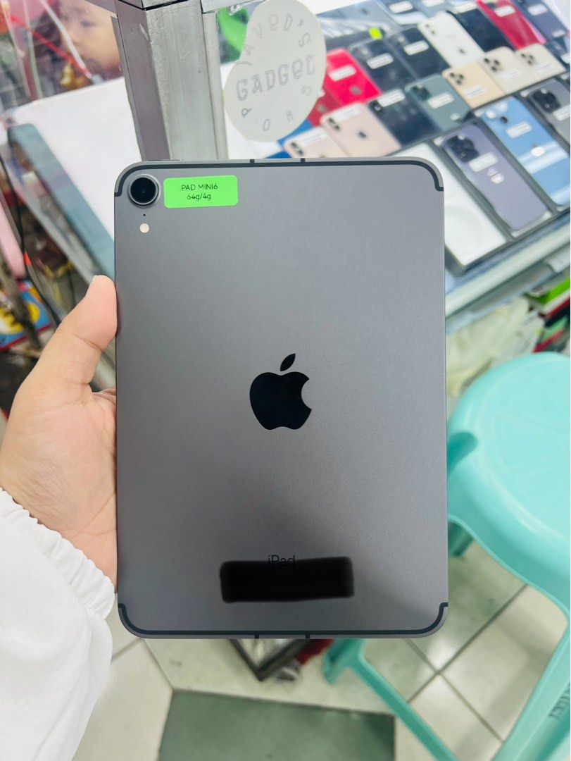 Ipad Mini 6 64gb LTE no issue All working 95% makinis (Category: iPad) located in San Juan City. Submitted by javedsgadgetshop (Listing ID 1304901664, Image 1). Description: OPEN FOR INSTALLMENT VIA CREDIT CARD/GGIVES/SPAY/BILLEASE & SWAP/TRADE-IN! WE BUY AND SELL ( ANYKINDS OF UNIT BINIBILI PO NAMIN)! PTPA : Padelete po f bawal Read ❗️Onhand ‼️ Ipad Mini 6 •64gb •NTC Variant •Good batt health •Factory Unlock •95% Smoothness •No hidden issue | No