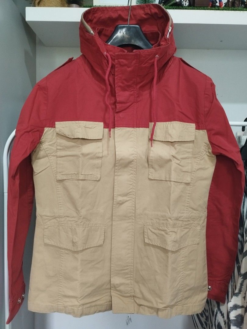 Jaket Kalcer khas outdoor semi parka Fred Mello Fesyen Pria Pakaian Baju Luaran di Carousell