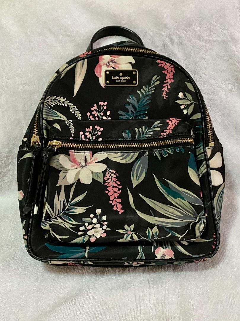 Kate Spade Wilson Road Botanical Backpack Luxury Bags Wallets on Carousell