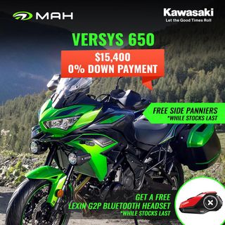 Affordable kawasaki versys 650 For Sale Motorcycles Carousell Singapore