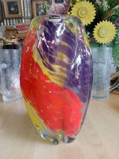 Kodama glass vase from Japan