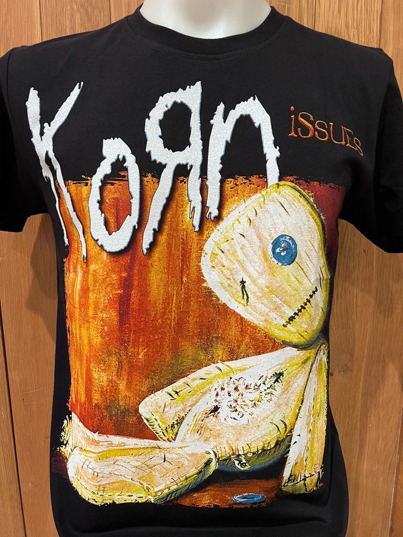 Korn issues rock t shirt Men s Fashion Tops Sets Tshirts Polo Shirts on Carousell