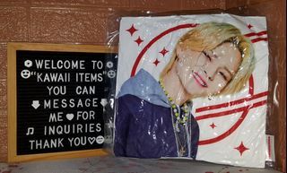K-POP Treasure Hello Yoshi Cushion Pillow Plush