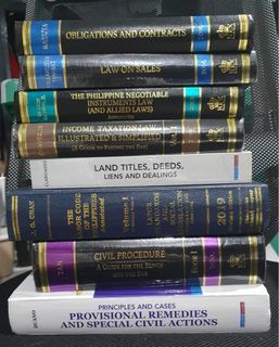 Law Books (No Highlights) (See details for the price)