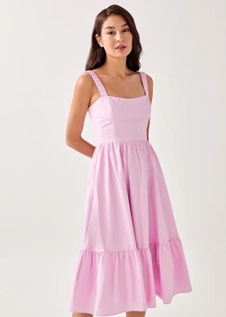 Mayra ruffle dress online