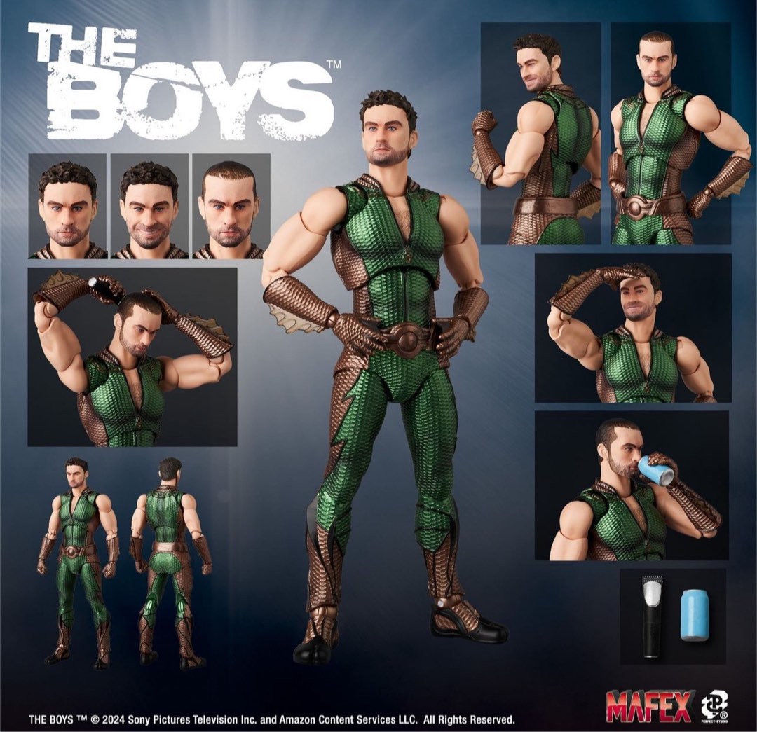 Mafex The Deep “The Boys” No.237, Toys & Collectibles, Figurines