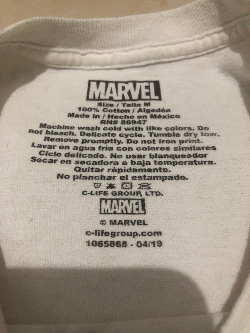Marvel Logo Avengers Print Kaos Casual Pria main image 1