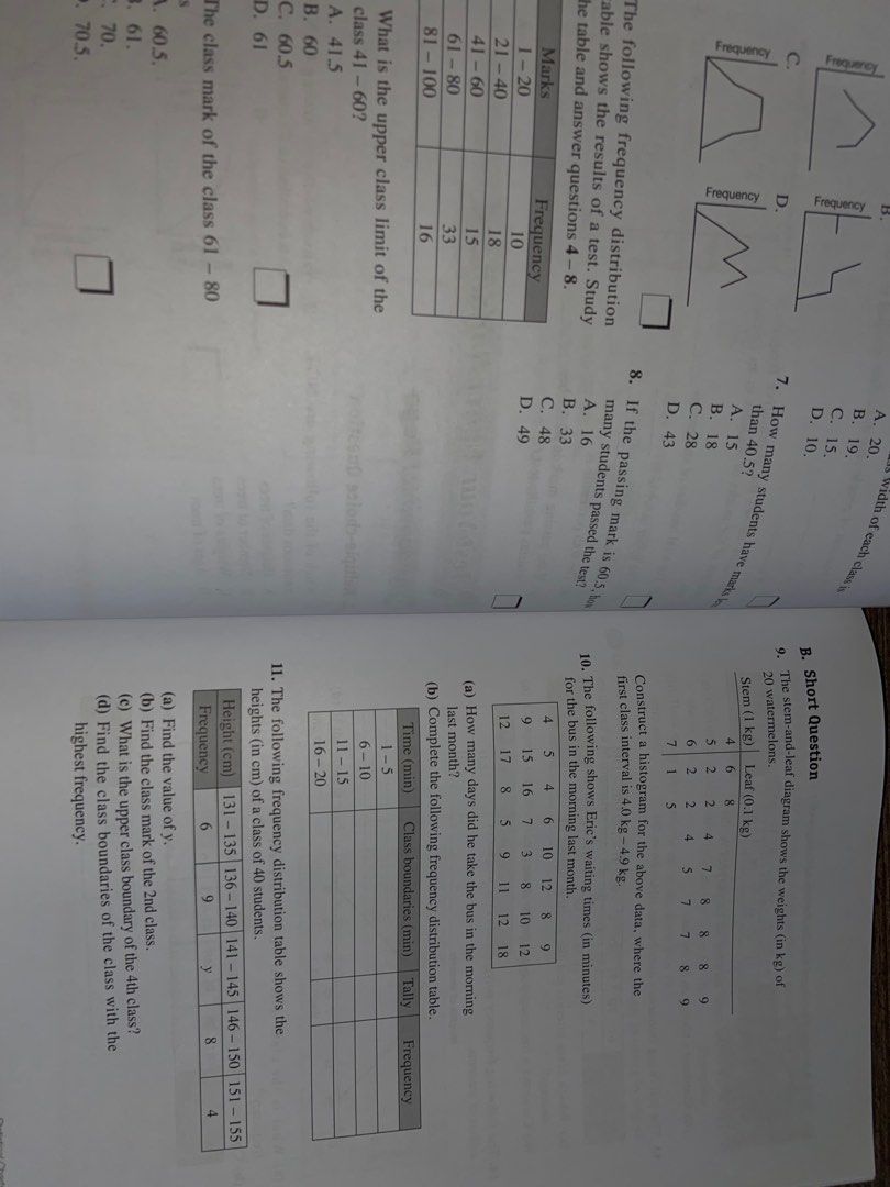 Maths Exercise include solution （分類：教科書）位於 Hong Kong。 由 kris921252 提交（商品編號 1304869033，圖片 3）。簡介： 觀塘綫地鐵站交收。