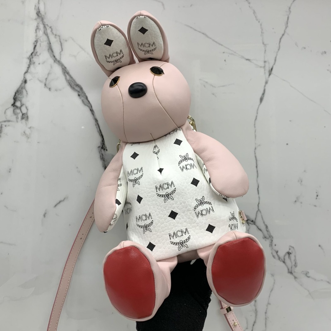 Mcm zoo rabbit doll backpack online