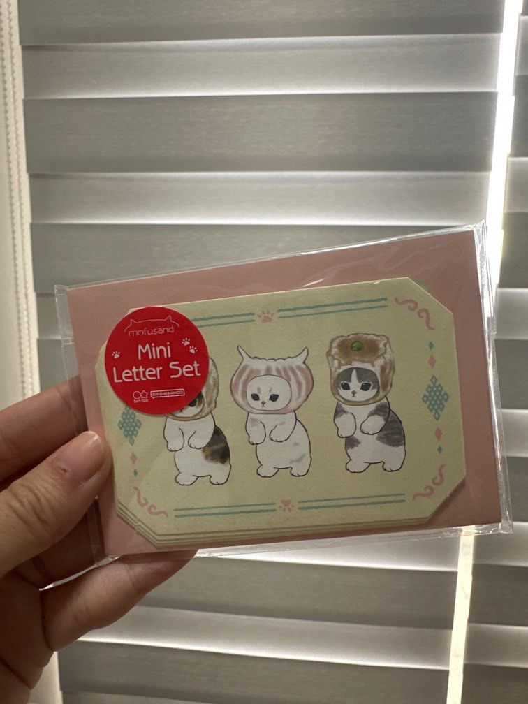 Mofusand Mini Letter Set (Category: Stationery & School Supplies) located in Quezon City. Submitted by _shopsnatched88 (Listing ID 1304843629, Image 1). Description: .