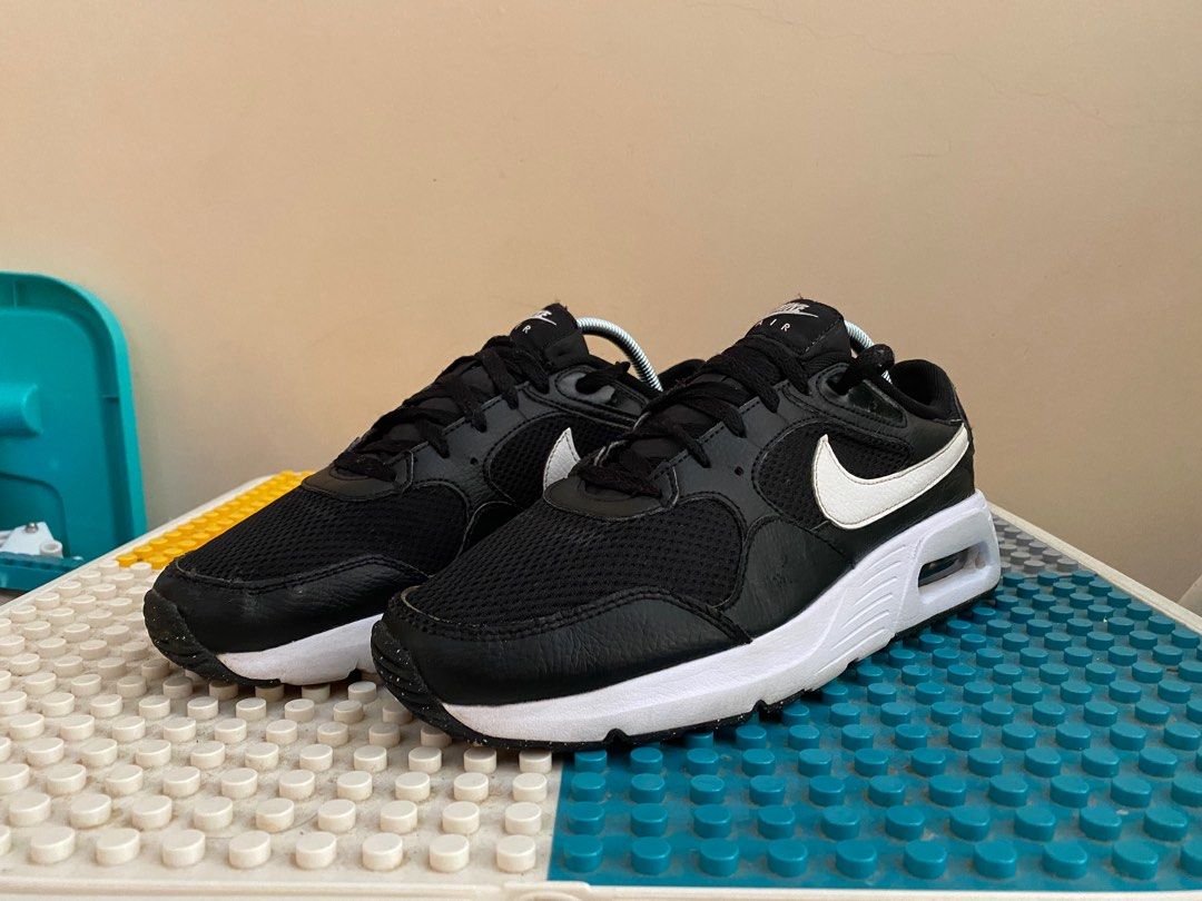 NIKE AIRMAX SC Casual Black on White