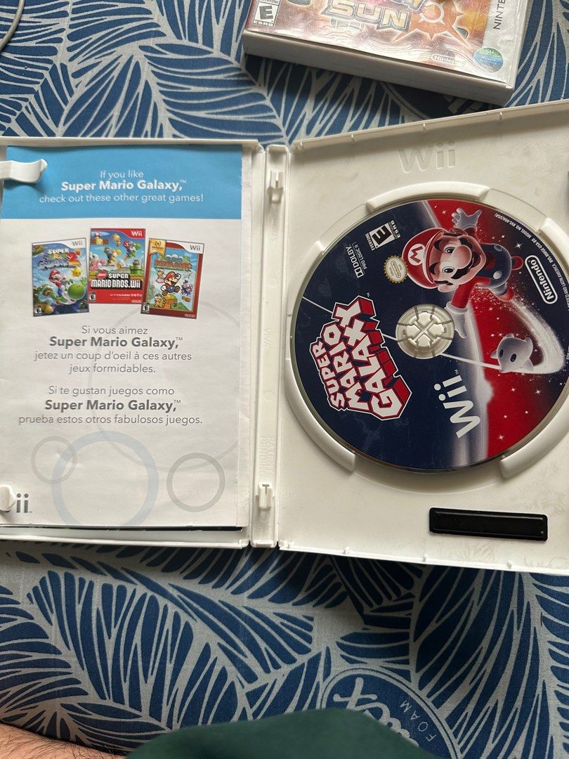 Nintendo WII- Super Mario Galaxy CIB (Category: Nintendo) located in Manila. Submitted by the_gamefather (Listing ID 1304799022, Image 2). Description: Nintendo Wii- Super Mario Galaxy CIB 799 php Complete inserts and manuals and soundtrack Good condition Mop: gcash, gotyme, cod Loc: sampaloc manila, naia t3, lrt 1.