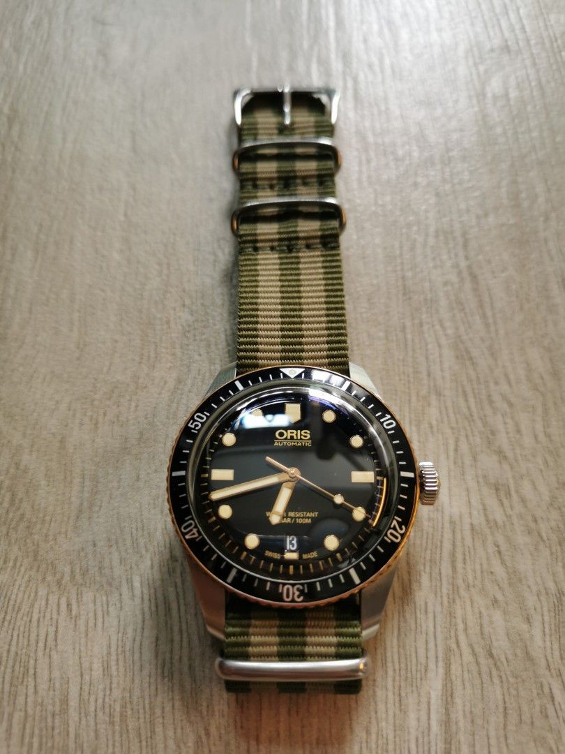 Oris Diver 65 bronze bezel 40mm