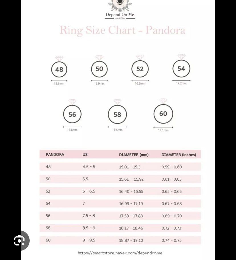 Pandora discount Ring stones Women