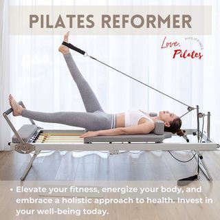 Pilates Reformer Machine by Love, Pilates