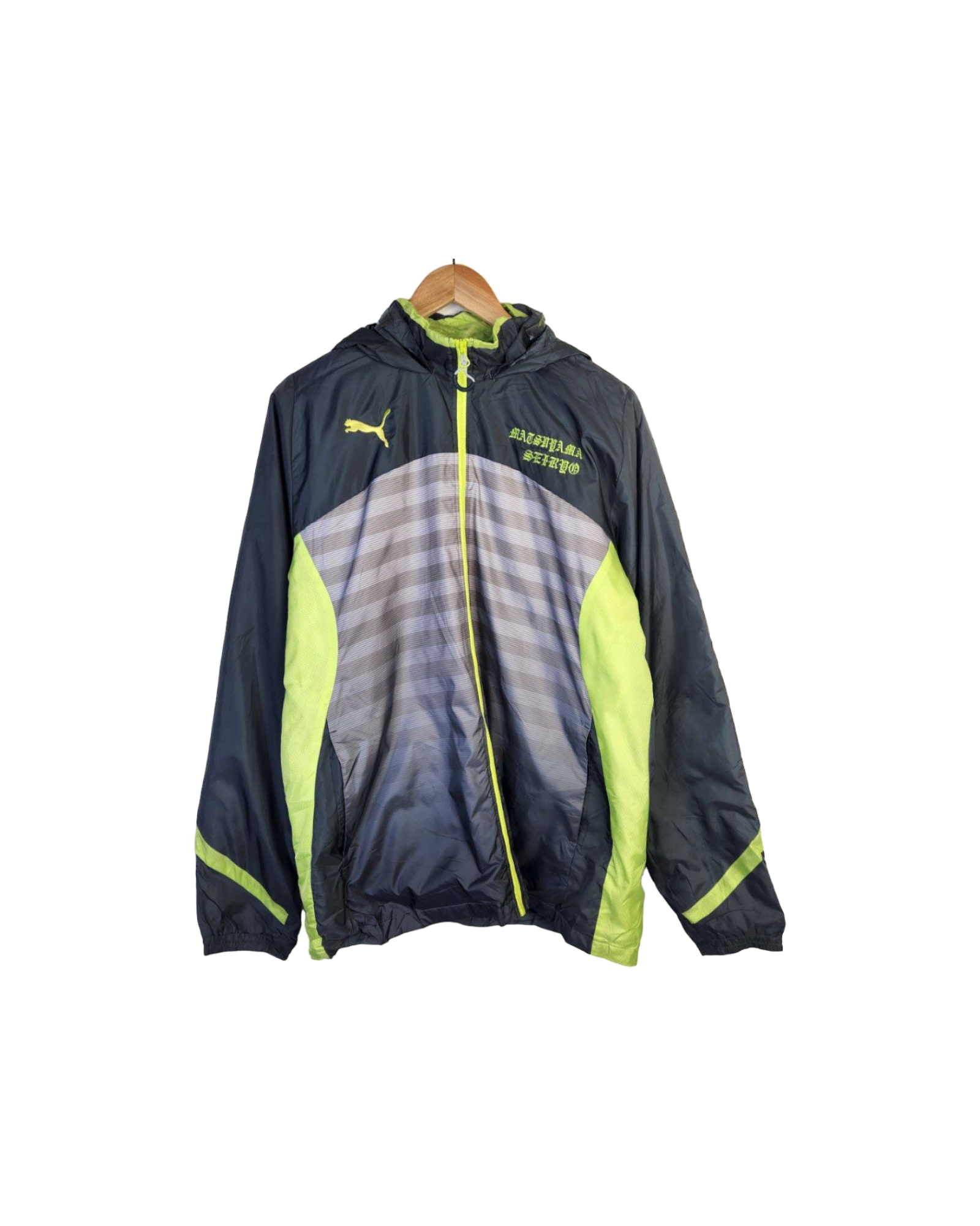 Puma color block jacket store
