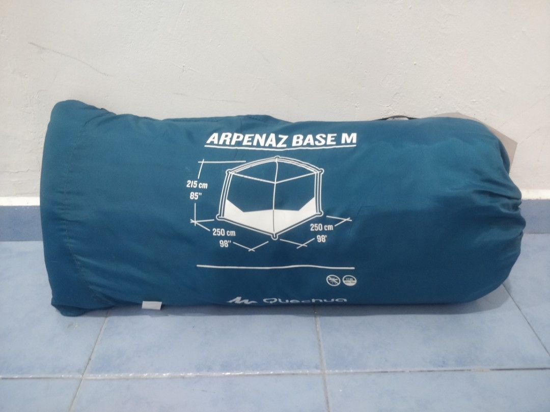 Quechua Arpenaz Base M Camping Tent, Sports Equipment, Hiking & Camping ...