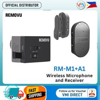 Removu RM-M1+A1 Wireless Microphone and Receiver for GoPro Hero4, Hero3+ Hero3 VMI Direct