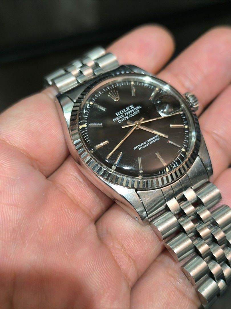Rolex 16014 datejust black dial Carousell
