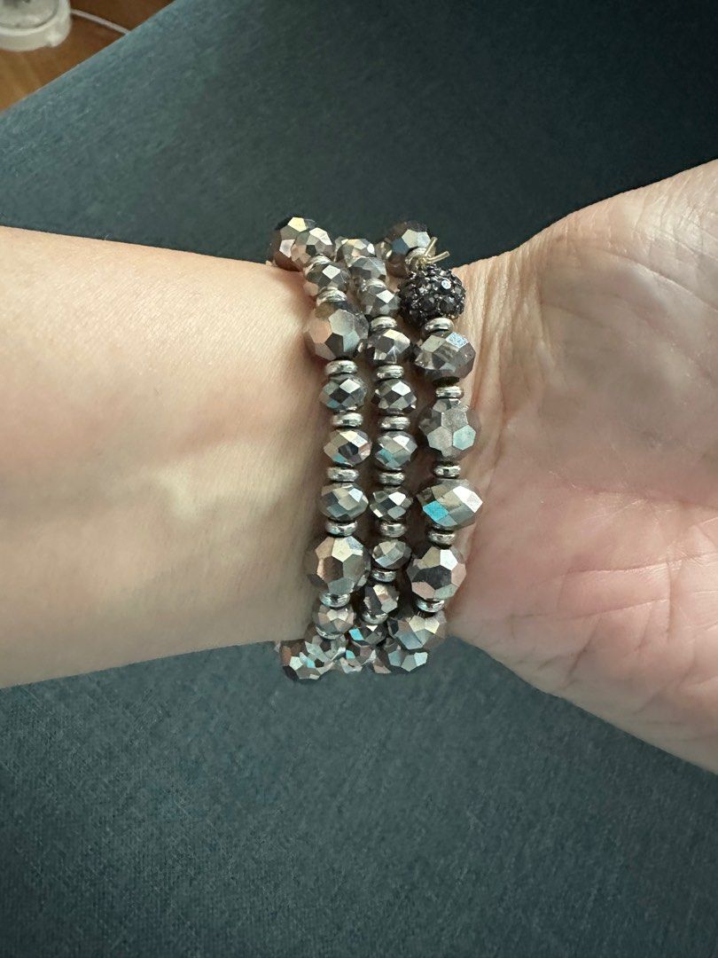 SALE Vintage Sparkly beads bracelets