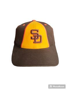 San Diego Padres Baseball Cap Hat Cooperstown American Needle Acrylic Wool 7-1/8
