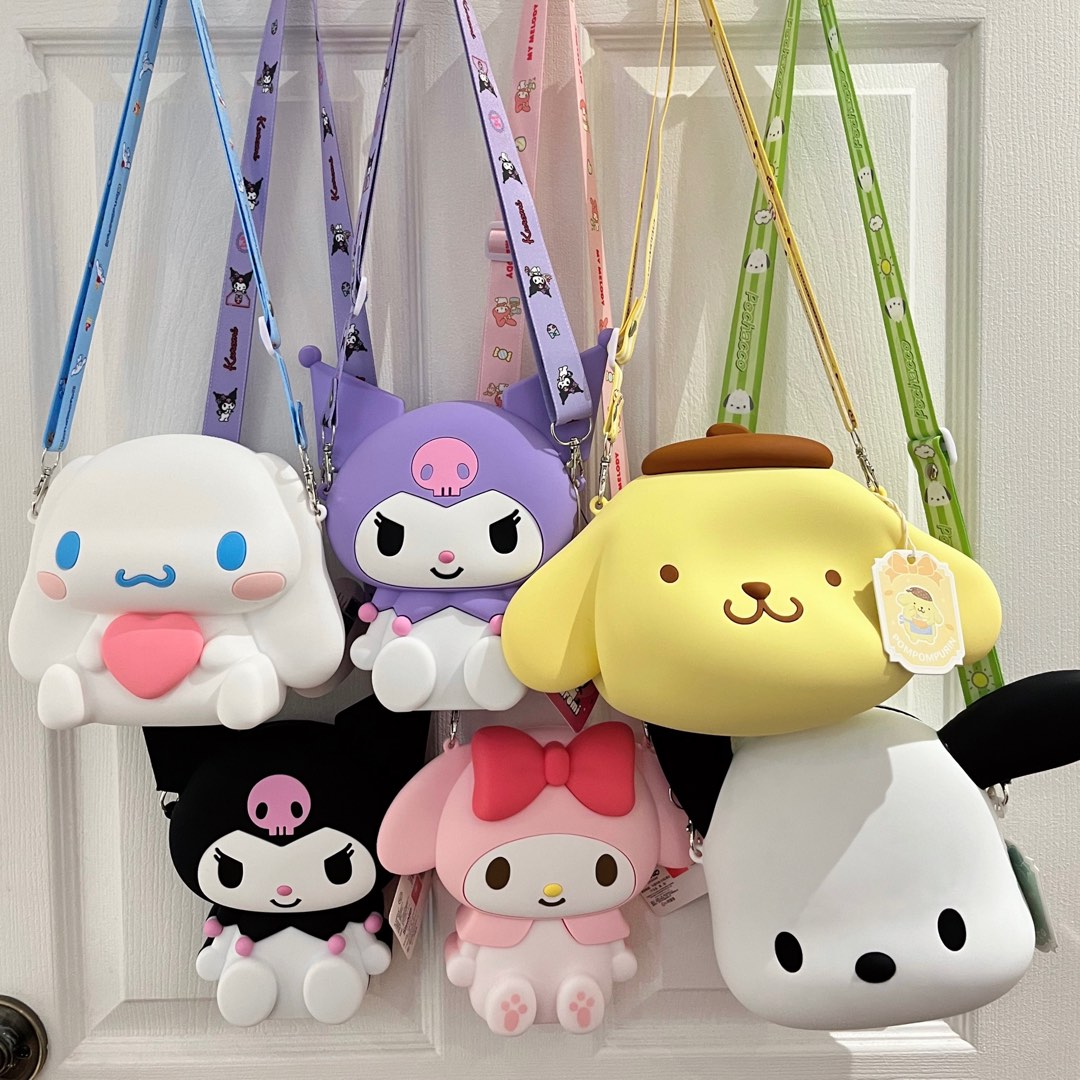 Sanrio Licensed Silicon Bag with adjustable Strap Q Uncle Women s Fashion Bags Wallets Purses Pouches on Carousell