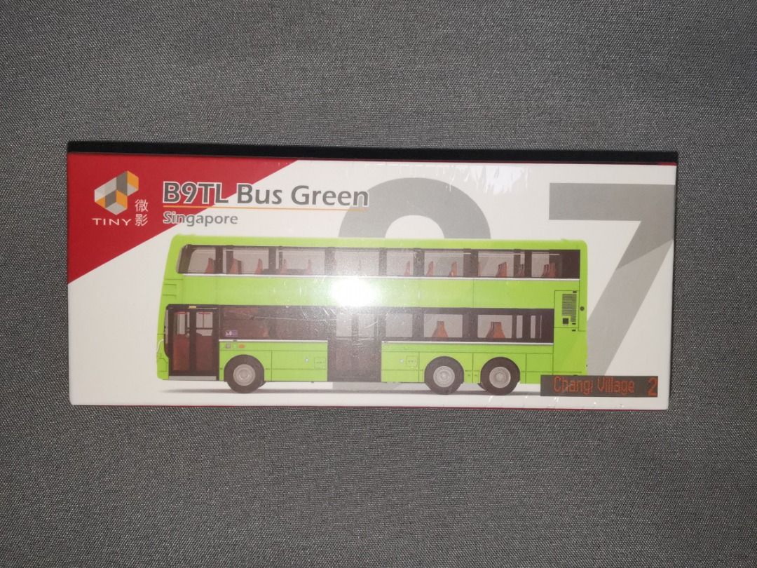 Singapore Green Bus B9TL Model (1:110) [Route Number 2] [Super Rare Edition  !!!], Hobbies & Toys, Toys & Games on Carousell