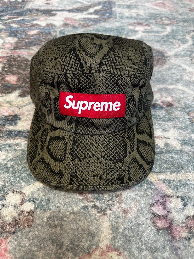 帽子 Supreme Washed Chino Twill Camp CapSnake SUPREME 24SS WASHED CHINO TWILL CAMP CAP – CONCEPTSTOREHK