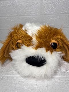 The Dog Artlist Collection Shih Tzu Brown White Puppy Plush/Stufftoy