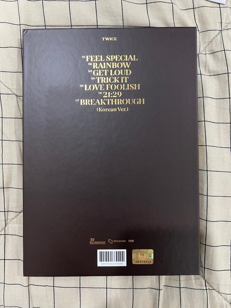 Twice Feel Special Albums B-C (Category: CDs & DVDs) located in Paranaque City. Submitted by justisean (Listing ID 1304875634, Image 3). Description: Twice Feel Special Albums from B-C Each for 500 Comes with complete set and CD Take all for 900 Negotiable.