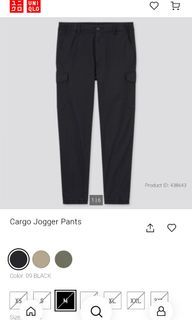 Uniqlo Cargo Jogger Pants for mens