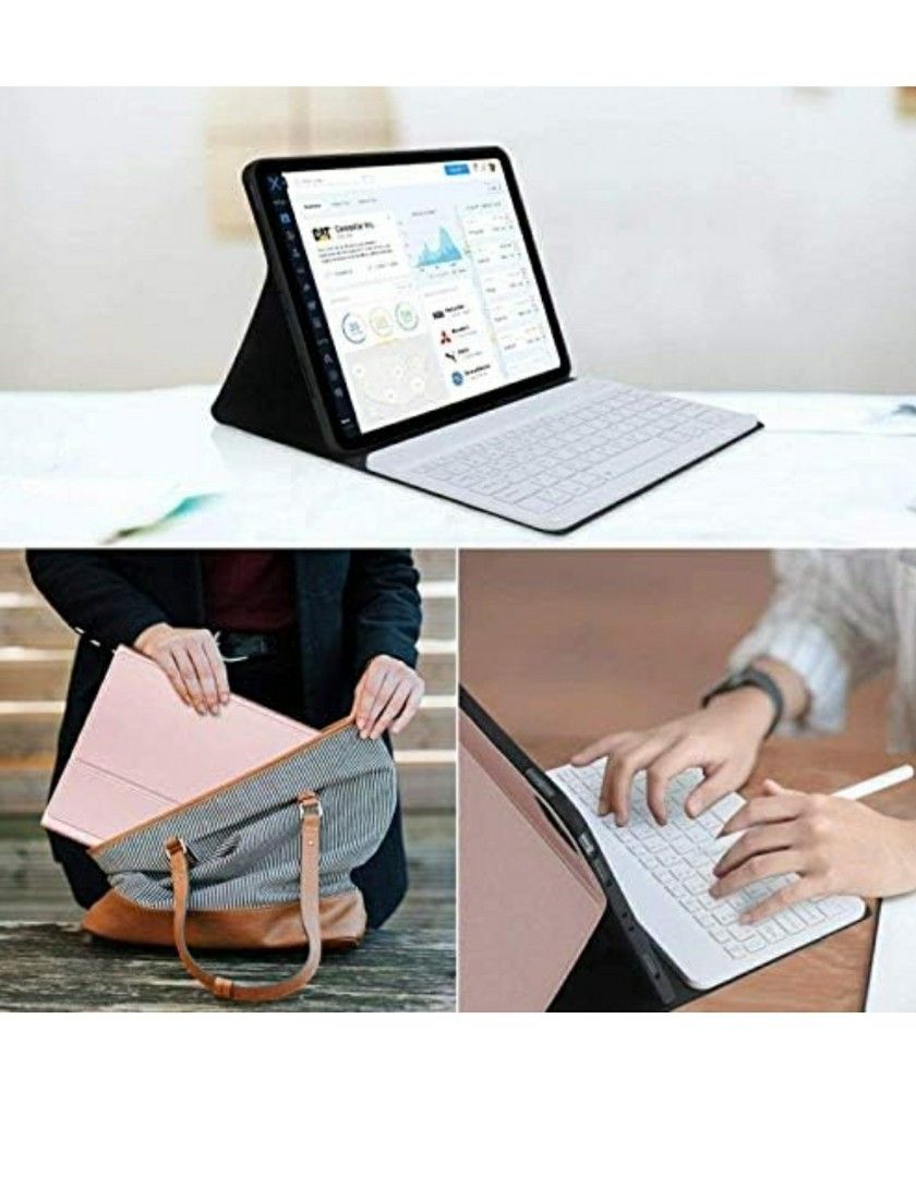 Upworld New iPad Air Keyboard Case 2020, Keyboard Case for