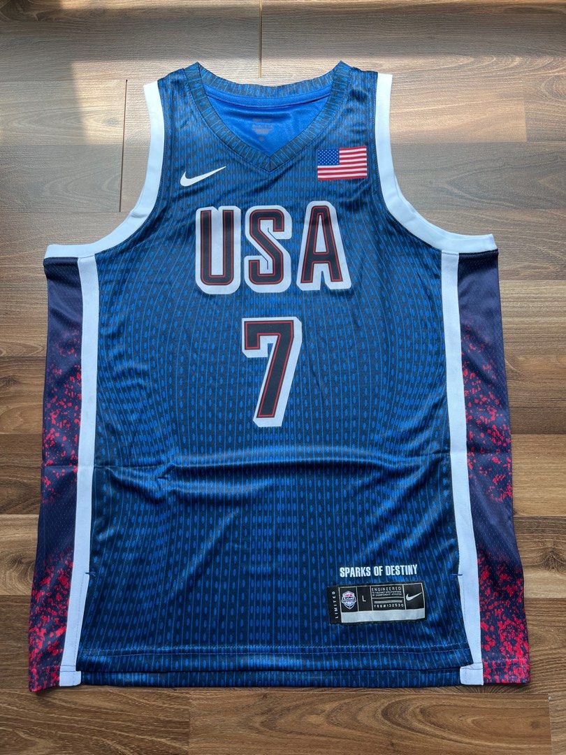USA Jersey Durant, Men's Fashion, Activewear on Carousell