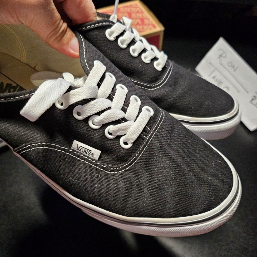Used black vans on sale