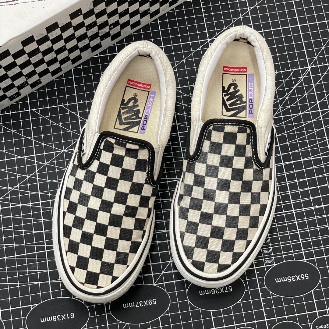 Checkerboard vans size 9 clearance