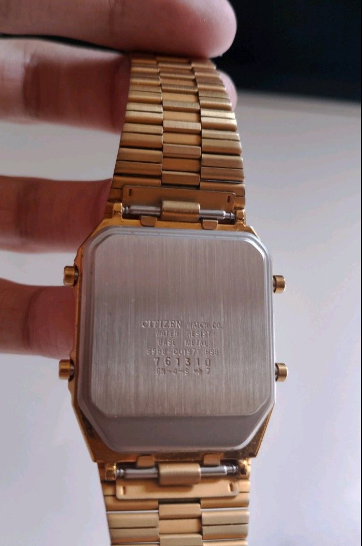 Vintage citizen analog digital watch 2025