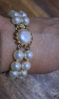 Vintage double pearl necklace 97