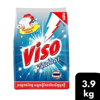 Viso Powder Detergent 3.9kg , floral scent, for whites & colored