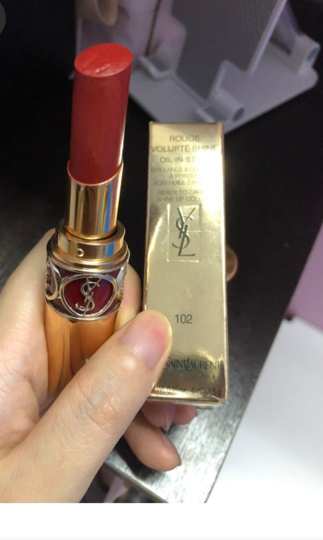 Ysl DarkCopper warm toned 102 Lipstick