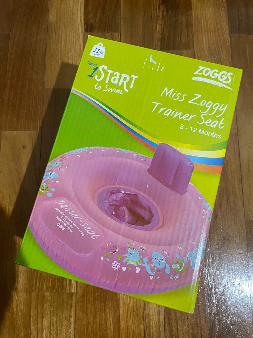 Zoggy trainer seat for swimming