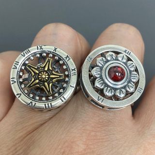 海外搜回 情侶配對星星太陽轉動純銀925介64213877328259110