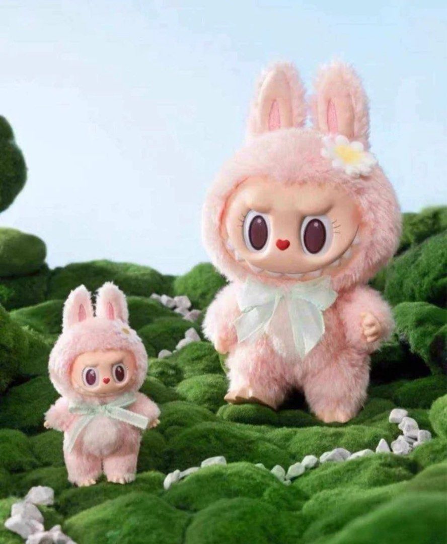 預訂Popmart labubu 春日花花一代mokoko 龍家昇大公仔掛件情人節