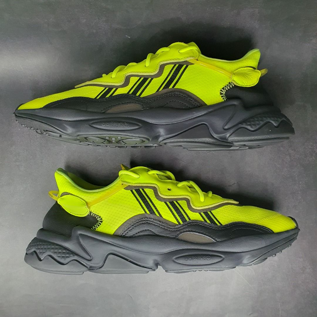 Adidas OZWEEGO Solar Yellow men s 11 US P2 500 only Men s Fashion Footwear Sneakers on Carousell