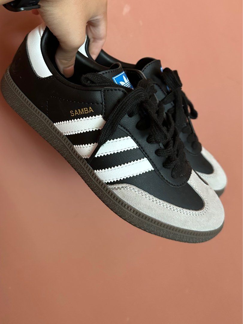 adidas gazelle silver green womens Adidas Samba Vegan Black Gum - H01878