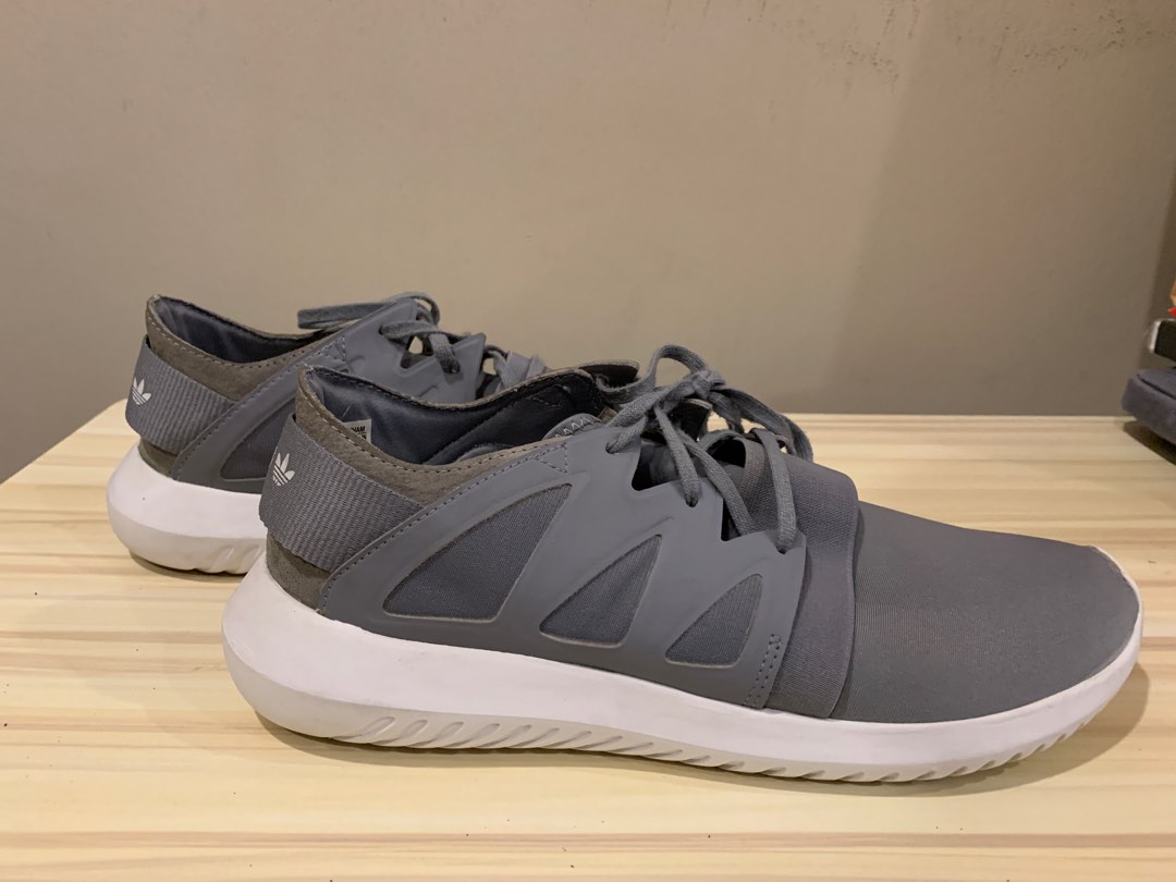Adidas Tubular Viral Grey Men s Fashion Footwear Sneakers on Carousell