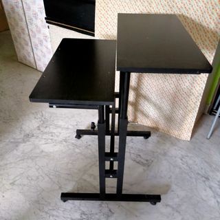 Auto Height adjustable computer table - white, Furniture & Home Living ...