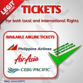 Airlines Tickets BOOK NOW (Read description!)